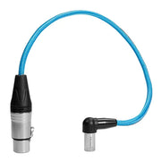 Kondor Blue Right Angle Mini XLR to XLR for 6K Pro/C70 - 43cm
