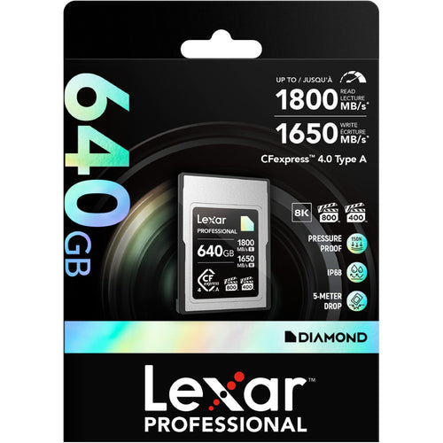 Lexar Professional DIAMOND CFexpress 4.0 Type A Card 640GB