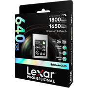 Lexar Professional DIAMOND CFexpress 4.0 Type A Card 640GB