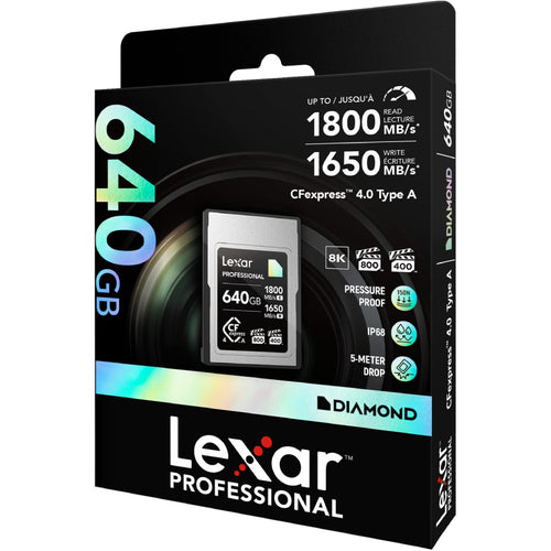 Lexar Professional DIAMOND CFexpress 4.0 Type A Card 640GB
