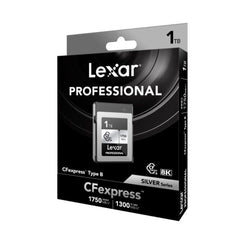 Lexar Professional 1TB CFexpress 1750MB/s Type B Silver Series Memory Card