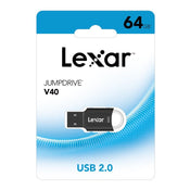 Lexar JumpDrive V40 USB 2.0 Flash Drive Capacity: 64GB