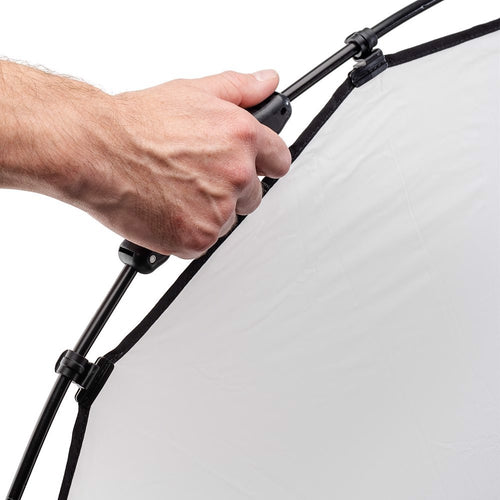 Manfrotto HaloCompact Plus Reflector (Silver/White, 98cm)