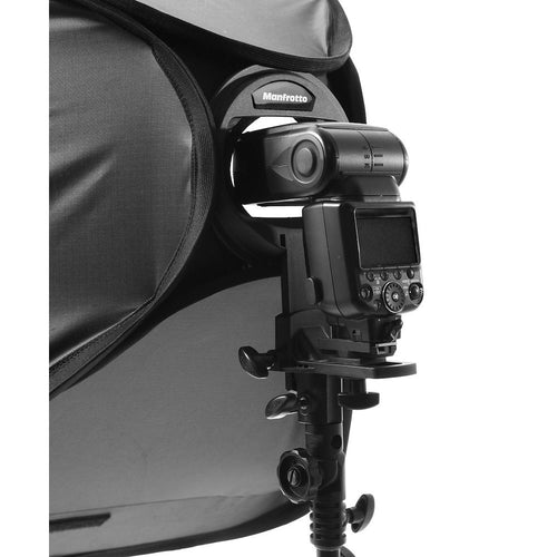 Manfrotto Ezybox Hotshoe Plate (Plastic) with Standard Flash Mount