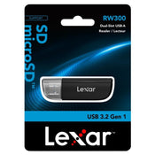 Lexar SD and microSD Dual-Slot USB-A Card Reader 