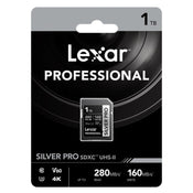 Lexar Professional Silver Pro 1TB SDXC 280MB/s UHS-II Memory Card - V60