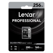Lexar Professional Silver Pro 256GB SDXC 280MB/s UHS-II Memory Card - V60