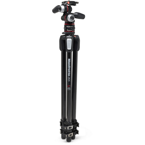 Manfrotto MT055CXPRO3 Carbon Fiber Tripod with MHXPRO-3W Head & Move Quick Release Kit