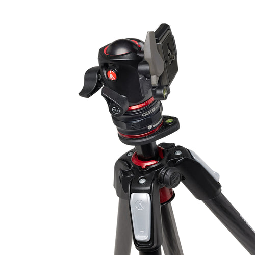 Manfrotto MT055CXPRO4 Carbon Fiber Tripod with MHXPRO-BHQ2 XPRO Ball Head & Move Quick Release Kit