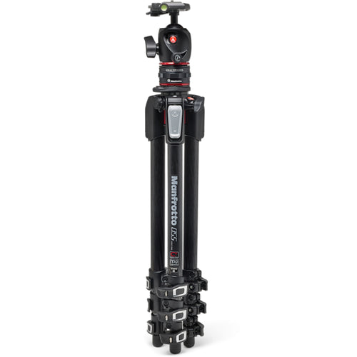 Manfrotto MT055CXPRO4 Carbon Fiber Tripod with MHXPRO-BHQ2 XPRO Ball Head & Move Quick Release Kit