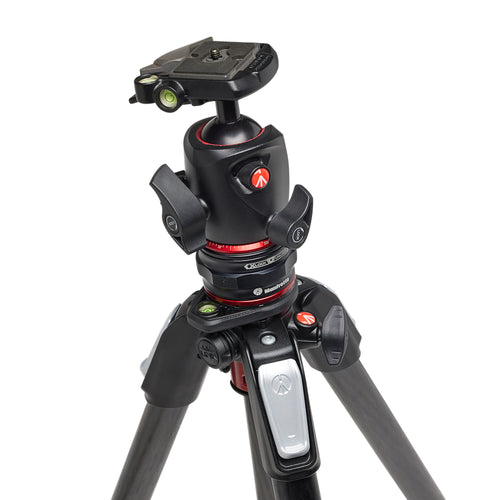 Manfrotto MT055CXPRO4 Carbon Fiber Tripod with MHXPRO-BHQ2 XPRO Ball Head & Move Quick Release Kit