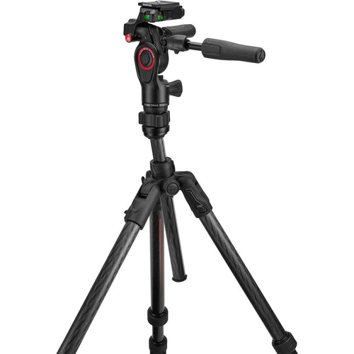Manfrotto Befree GT PRO Travel Tripod with 3-Way Pan/Tilt Head