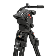 Manfrotto 526 P Video Head with 645 Fast Twin Aluminum Triprod