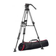 Manfrotto 526 Video Head with 645 Fast Twin Carbon Tripod