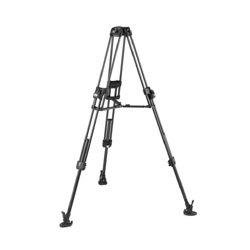 Manfrotto 526 Video Head with 645 Fast Twin Carbon Tripod
