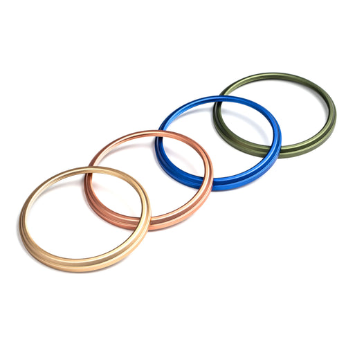 NiSi Colour Rings Set for Fujifilm X100 series (Set of 4 - Gold, Rose Gold, Blue and Green)