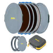 NiSi JetMag Pro Landscape ND Kit 95MAG Magnetic Filter Kit (FS ND 3 Stop, FS ND 6 Stop, FS ND 10 Stop, TC CPL, 86mm/95mm Adaptors, Two Front Caps, Back Cap, Caddy Pouch)