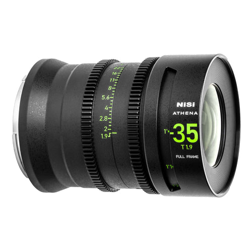 NiSi ATHENA PRIME Full Frame Cinema Lens (G Mount | No Drop In Filter)