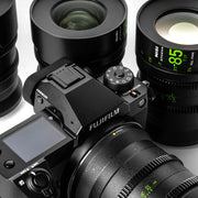 NiSi ATHENA PRIME Full Frame Cinema Lens Kit with 5 Lenses 14mm T2.4, 25mm T1.9, 35mm T1.9, 50mm T1.9, 85mm T1.9 + Hard Case (G Mount | No Drop In Filter)
