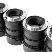 NiSi ATHENA PRIME Full Frame Cinema Lens Kit with 5 Lenses 14mm T2.4, 25mm T1.9, 35mm T1.9, 50mm T1.9, 85mm T1.9 + Hard Case (G Mount | No Drop In Filter)