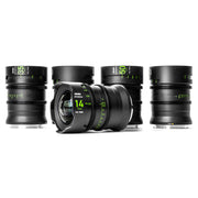 NiSi ATHENA PRIME Full Frame Cinema Lens Kit with 5 Lenses 14mm T2.4, 25mm T1.9, 35mm T1.9, 50mm T1.9, 85mm T1.9 + Hard Case (G Mount | No Drop In Filter)