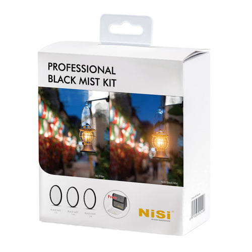 NiSi Professional Black Mist Kit with 1/2, 1/4, 1/8 and Case