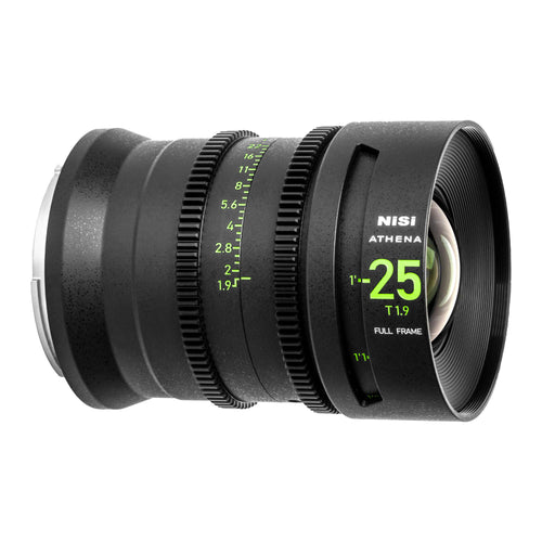 NiSi ATHENA PRIME Full Frame Cinema Lens (G Mount | No Drop In Filter)
