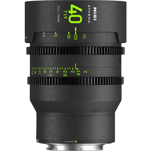 NiSi ATHENA PRIME T2.2/1.9 Full-Frame 3-Lens Add-On Kit (FUJIFILM G, No Drop-In Filter)