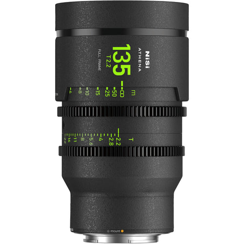 NiSi ATHENA PRIME T2.2/1.9 Full-Frame 3-Lens Add-On Kit (FUJIFILM G, No Drop-In Filter)