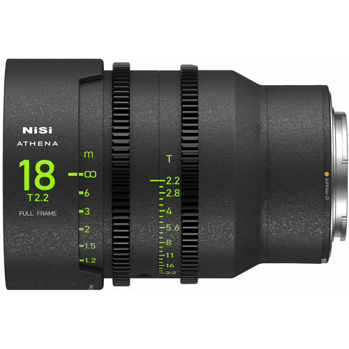NiSi ATHENA PRIME T2.4/1.9 Full-Frame 8-Lens MASTER Kit (FUJINON G, No Drop-In Filter)