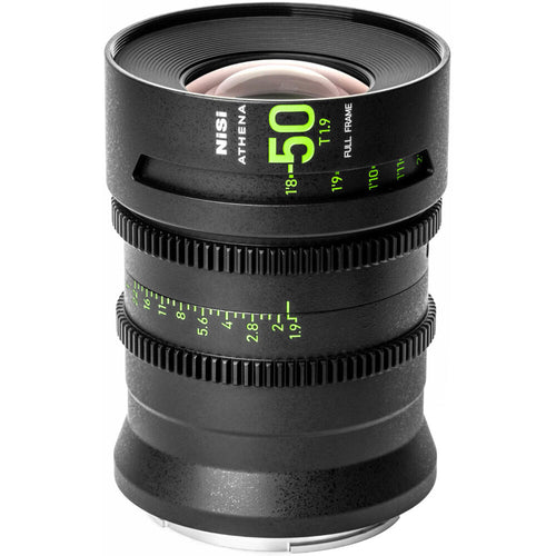 NiSi ATHENA PRIME T2.4/1.9 Full-Frame 8-Lens MASTER Kit (FUJINON G, No Drop-In Filter)