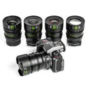 NiSi ATHENA PRIME Full Frame Cinema Lens Kit with 5 Lenses 14mm T2.4, 25mm T1.9, 35mm T1.9, 50mm T1.9, 85mm T1.9 + Hard Case (L Mount)