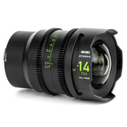 NiSi ATHENA PRIME Full Frame Cinema Lens Kit with 5 Lenses 14mm T2.4, 25mm T1.9, 35mm T1.9, 50mm T1.9, 85mm T1.9 + Hard Case (L Mount)