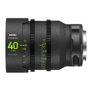 NiSi ATHENA PRIME Full Frame Cinema Lens ADD-ON Kit with 3 Lenses 18mm T2.2, 40mm T1.9, 135mm T2.2 + Hard Case (L Mount)