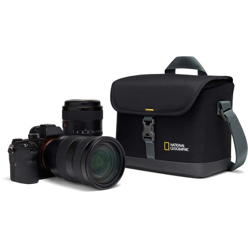National Geographic Shoulder Bag (Black, Medium)