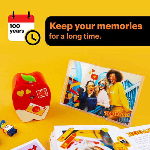 Kodak Instant Dock Plus Cartridge + Accessories Bundle - Yellow