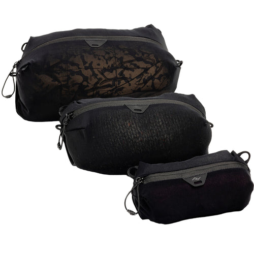 Peak Design Ultralight Mesh Packing Cube Bundle XXS-XS-S - Black