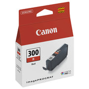 Canon PFI300R Red Ink Cartridge