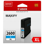 Canon PGI2600XLC Ink Cartridge High Yield 1500 Pages - Cyan