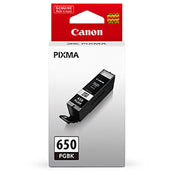 Canon PGI650BK Inkjet Cartridge 300 Pages - Black