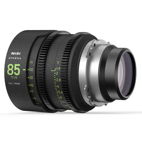 NiSi ATHENA PRIME Full Frame Cinema Lens Kit with 5 Lenses 14mm T2.4, 25mm T1.9, 35mm T1.9, 50mm T1.9, 85mm T1.9 + Hard Case (PL Mount)