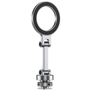 Leofoto PM-03 Magnetic Phone Mount with Cold Shoe Mount - Silver