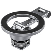 Leofoto PM-03 Magnetic Phone Mount with Cold Shoe Mount - Silver