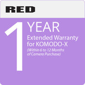 RED Extended Warranty - KOMODO-X (6 Months to 1 Year After Purchase)