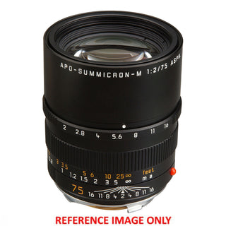 LEICA APO-SUMMICRON-M 75mm F/2 ASPH. Black Anodized - Second Hand