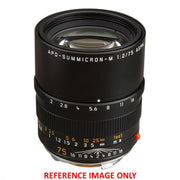 LEICA APO-SUMMICRON-M 75mm F/2 ASPH. Black Anodized - Second Hand