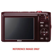 Nikon Coolpix A300 20.1MP CCD Digital Camera 8x Zoom Red - Second Hand