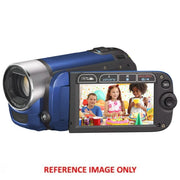 Canon LEGRIA FS306 Handheld Camcorder 41x Zoom SDHC/SD 2.7 Blue - Second Hand