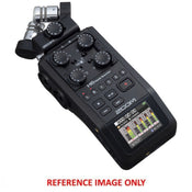 Zoom H6 All Black 6-Input / 6-Track Portable Handy Recorder with Single Mic Capsule (Black) - Second Hand