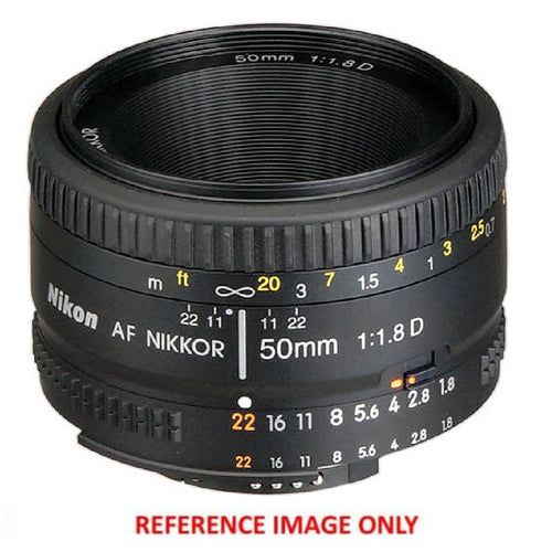 Nikon AF NIKKOR 50mm f/1.8D Lens - Second Hand